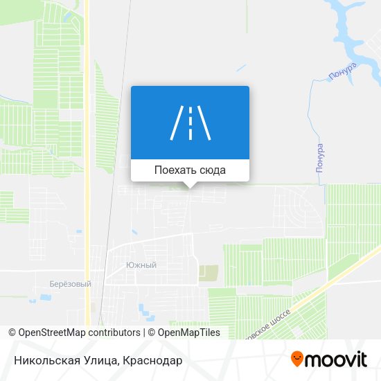 Карта Никольская Улица