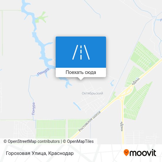 Карта Гороховая Улица