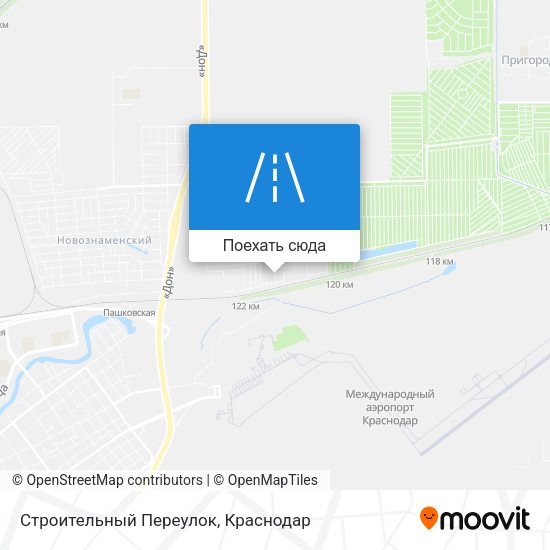 Карта Строительный Переулок