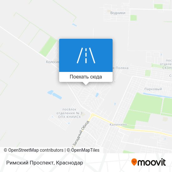 Карта Римский Проспект