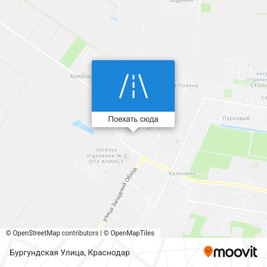 Карта Бургундская Улица