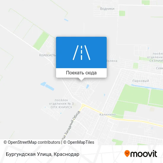 Карта Бургундская Улица