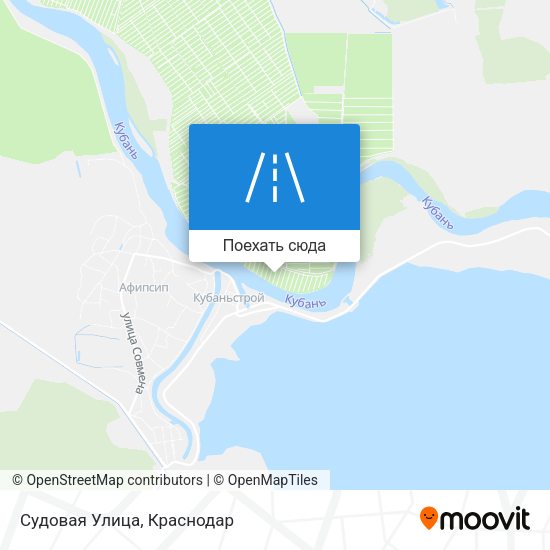 Карта Судовая Улица