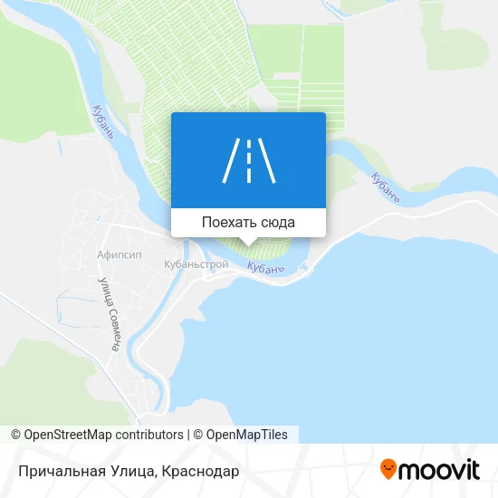 Карта Причальная Улица