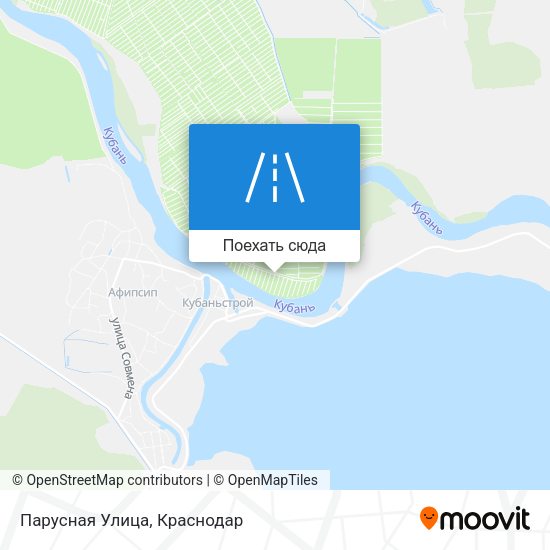 Карта Парусная Улица