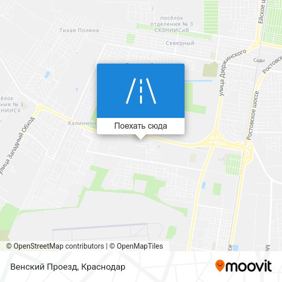 Карта Венский Проезд
