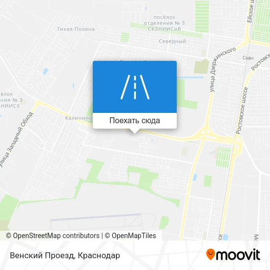 Карта Венский Проезд