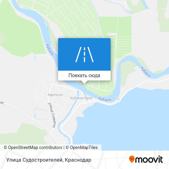 Карта Улица Судостроителей