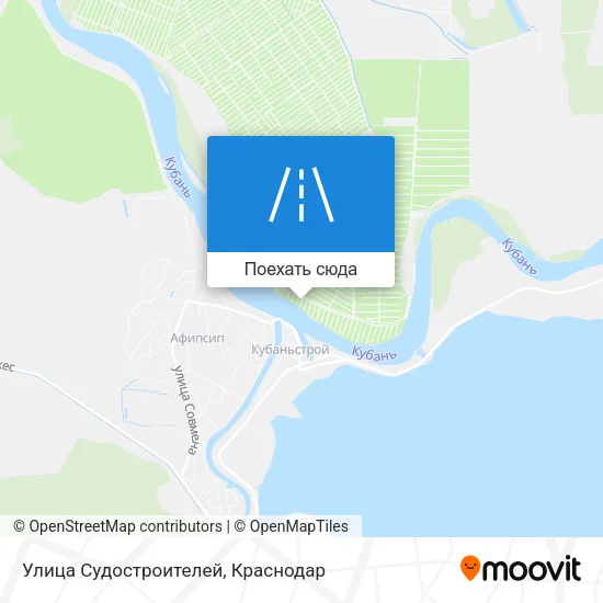 Карта Улица Судостроителей