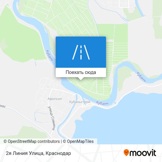 Карта 2я Линия Улица
