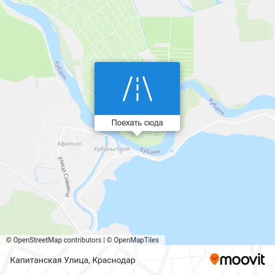 Карта Капитанская Улица