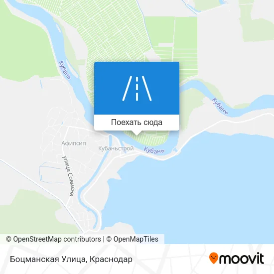 Карта Боцманская Улица