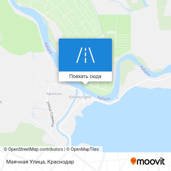 Карта Маячная Улица