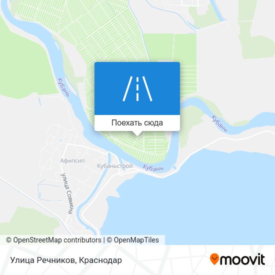 Карта Улица Речников