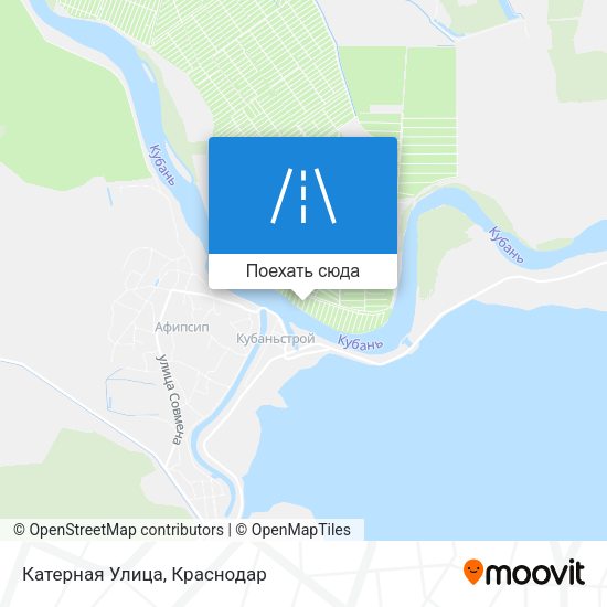 Карта Катерная Улица
