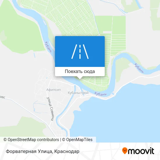 Карта Форватерная Улица