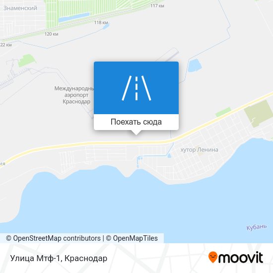 Карта Улица Мтф-1