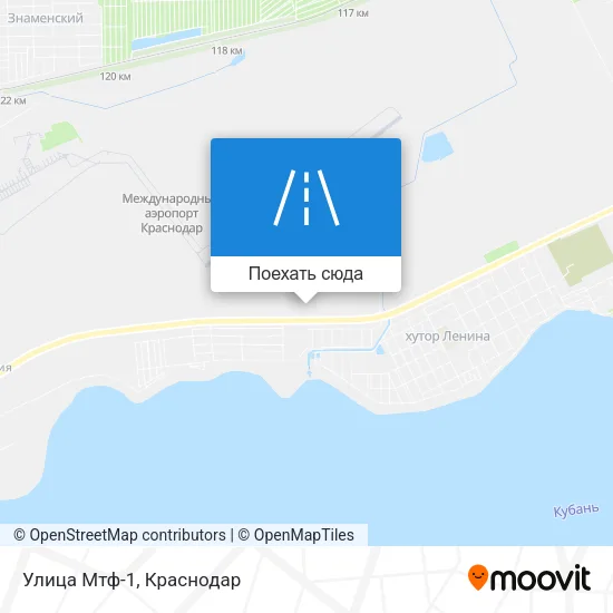 Карта Улица Мтф-1