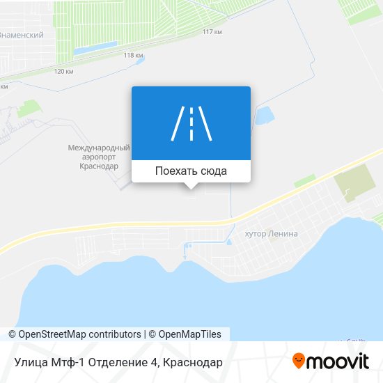 Карта Улица Мтф-1 Отделение 4
