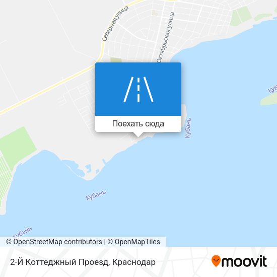 Карта 2-Й Коттеджный Проезд
