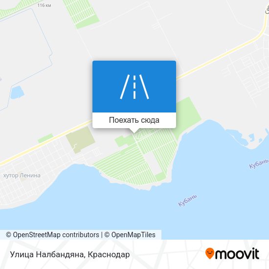 Карта Улица Налбандяна