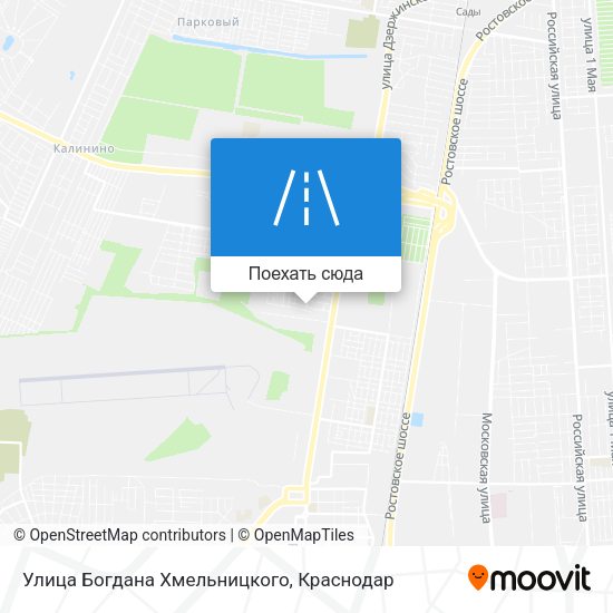 Карта Улица Богдана Хмельницкого