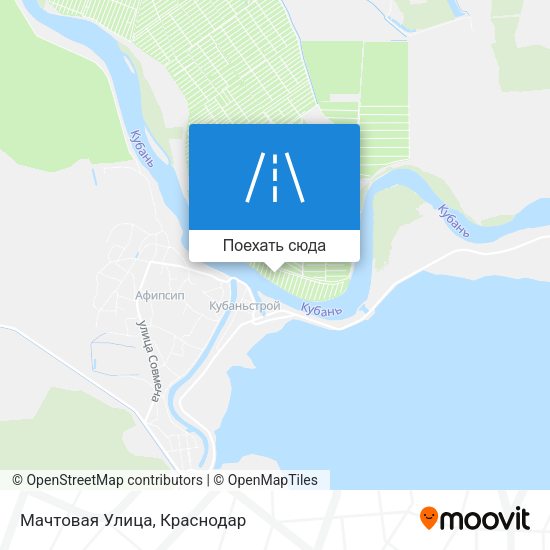 Карта Мачтовая Улица