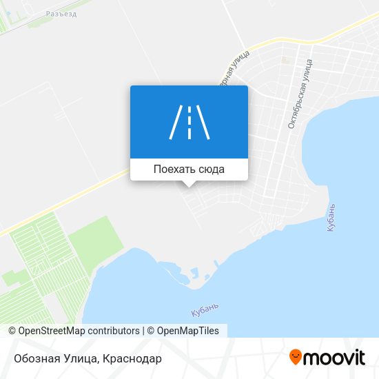 Карта Обозная Улица