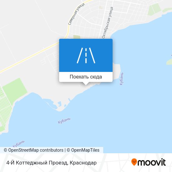 Карта 4-Й Коттеджный Проезд