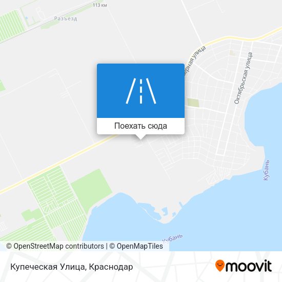 Карта Купеческая Улица