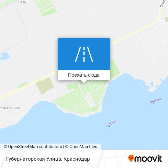 Карта Губернаторская Улица