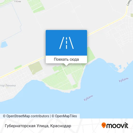 Карта Губернаторская Улица