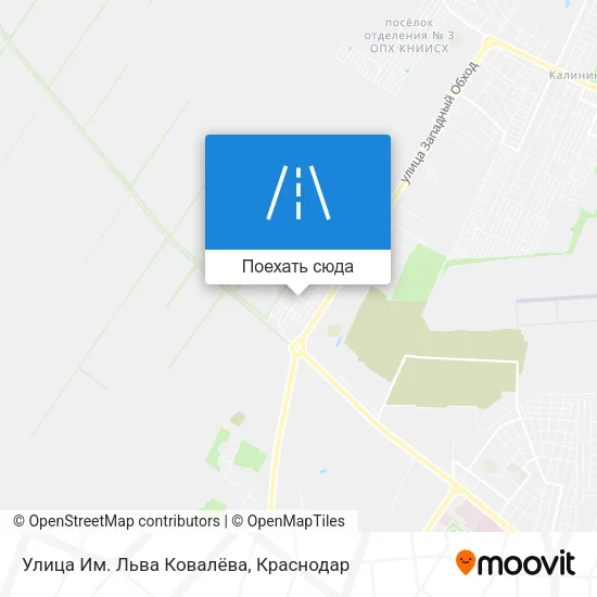 Карта Улица Им. Льва Ковалёва