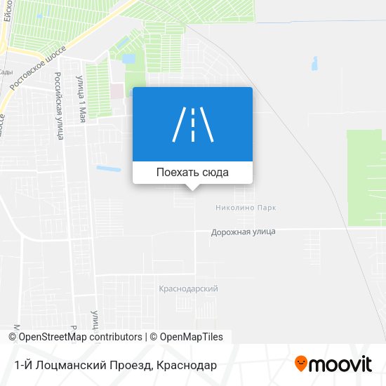Карта 1-Й Лоцманский Проезд