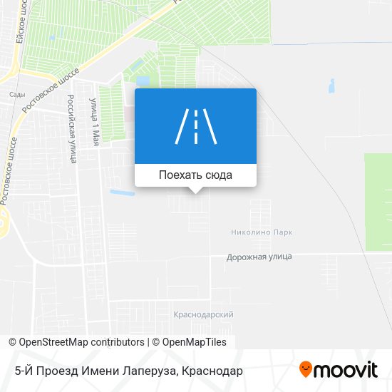 Карта 5-Й Проезд Имени Лаперуза
