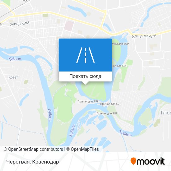 Карта Черствая