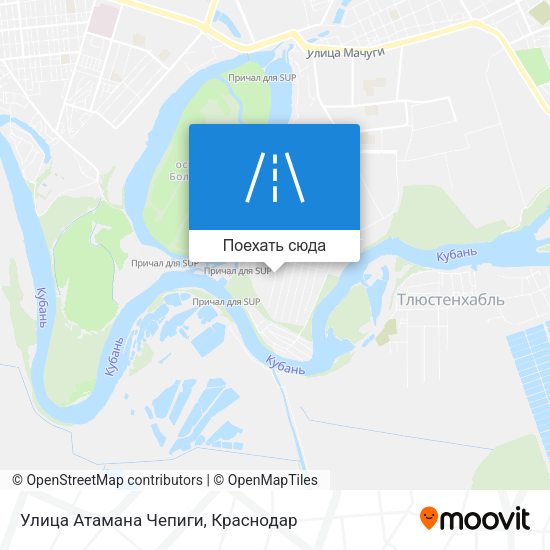 Карта Улица Атамана Чепиги