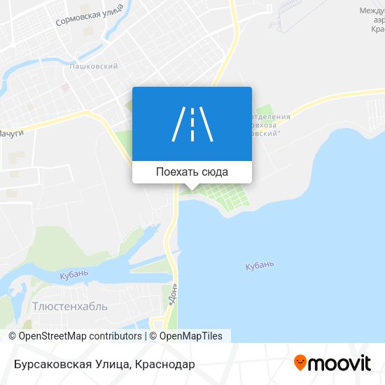 Карта Бурсаковская Улица