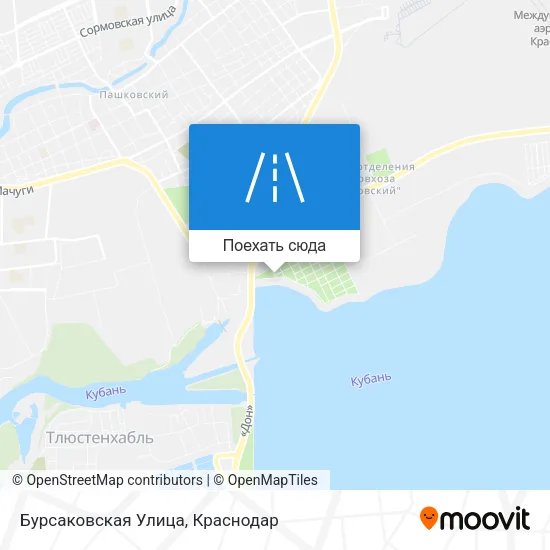Карта Бурсаковская Улица