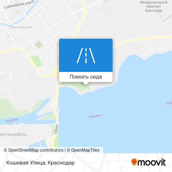Карта Кошевая Улица