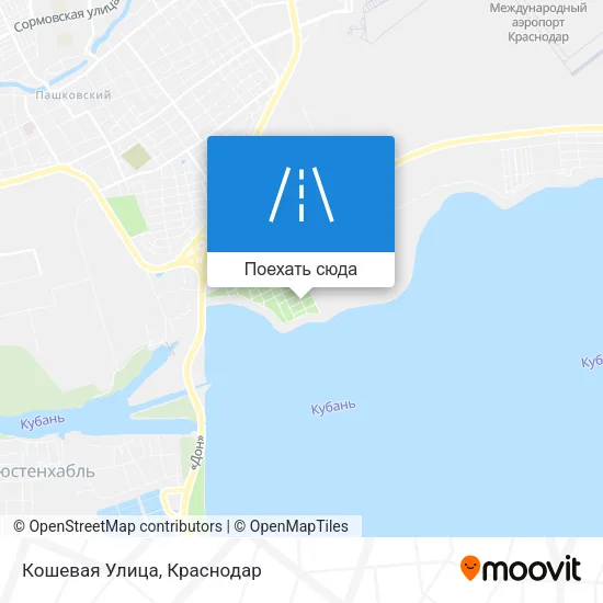 Карта Кошевая Улица