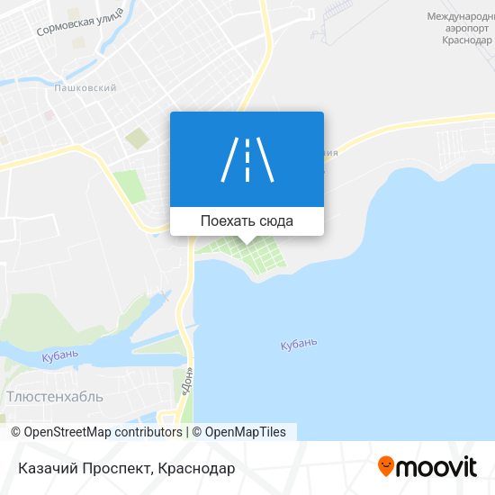 Карта Казачий Проспект