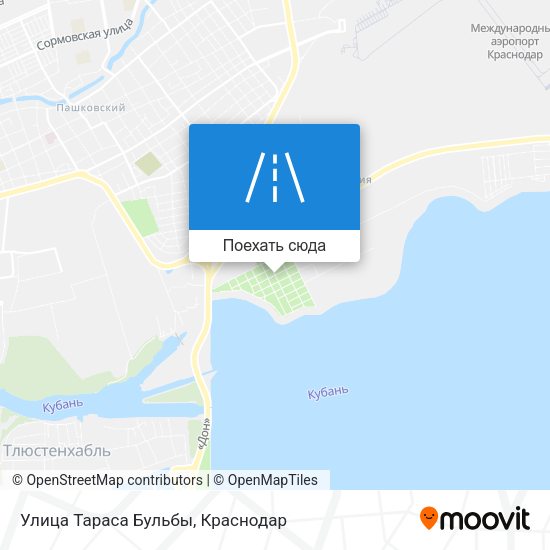 Карта Улица Тараса Бульбы