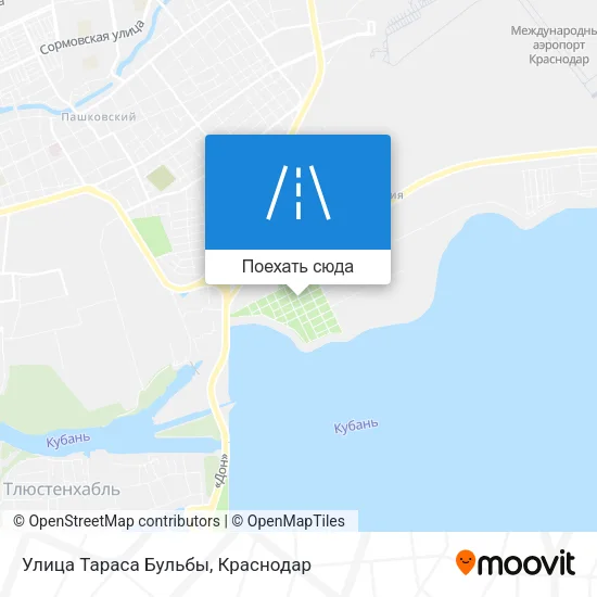 Карта Улица Тараса Бульбы