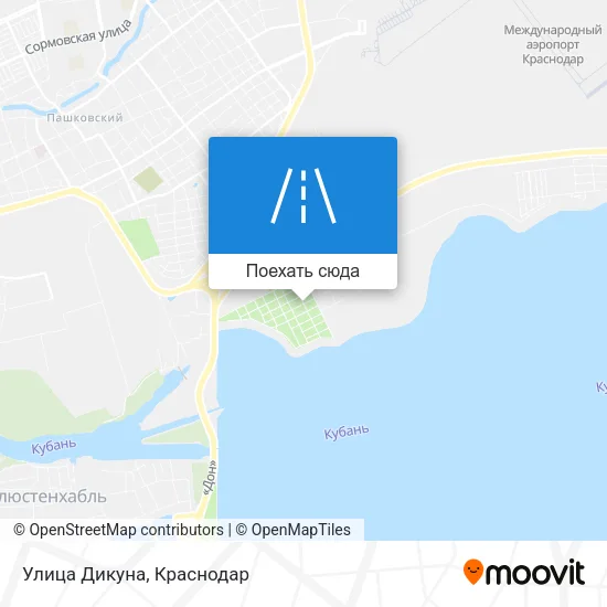 Карта Улица Дикуна