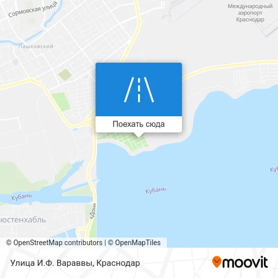 Карта Улица И.Ф. Вараввы