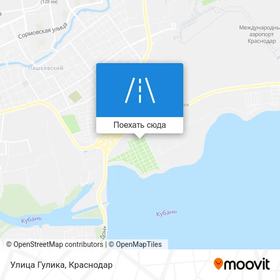 Карта Улица Гулика
