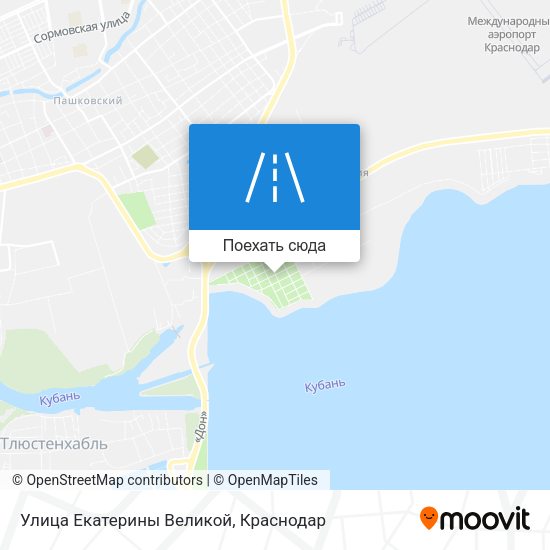 Карта Улица Екатерины Великой