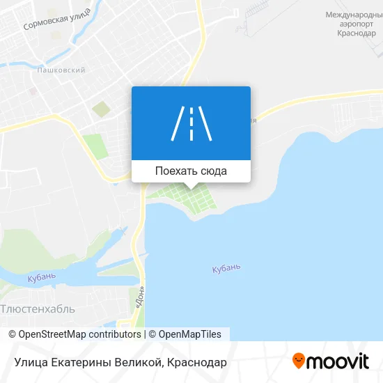 Карта Улица Екатерины Великой