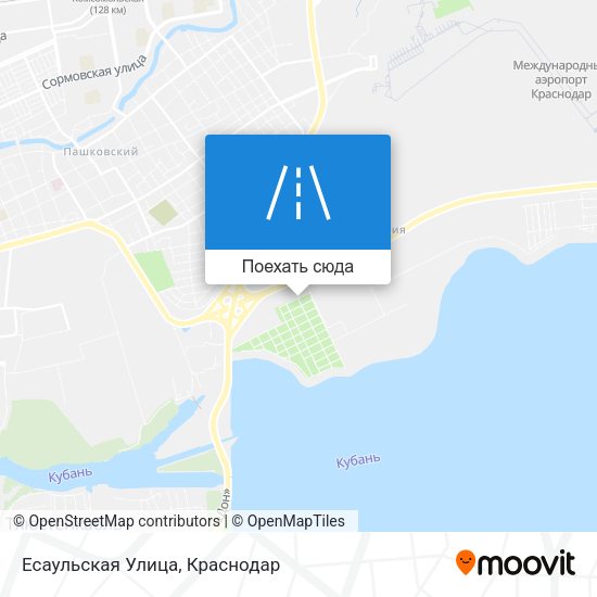 Карта Есаульская Улица